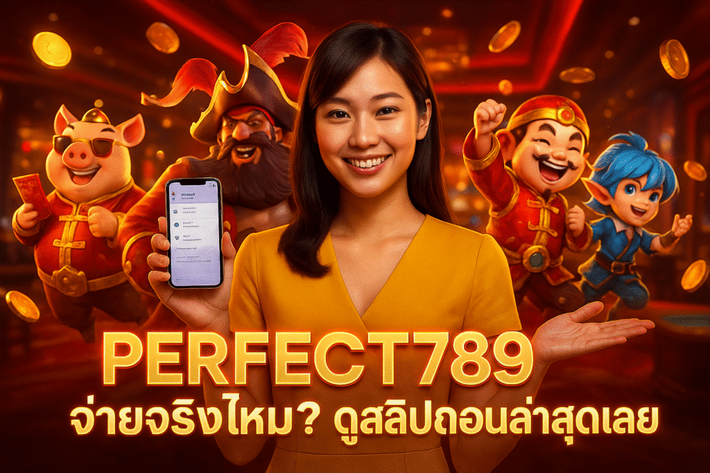 PERFECT789 จ่ายจริงไหม? ดูสลิปถอนล่าสุดเลย