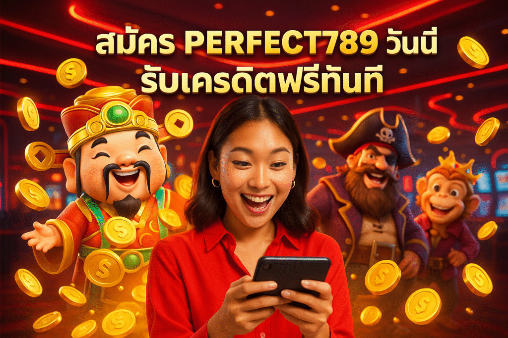 สมัคร PERFECT789 วันนี้ รับเครดิตฟรีทันที